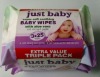 super soft soothing baby wipes,extra value triple pack