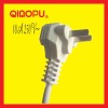 QIAOPU 10A 250V China CCC power cord plug