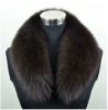 Genuine fox fur collar