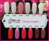 Soak Off Nail UV Gel Color Chart