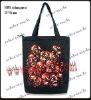 skull bag rock punk bag shopping sack