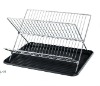 2012 new foldable plate holder,folding dish rack