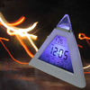 Egypt Seven Color light hotsale digital charming cute desktop clock