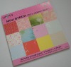 Mini Patterned Paper Stack - Spring Serial 1