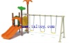 3 seats plastic swing TX-145B slides