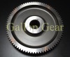 Large helical gear for heavy duty machinery