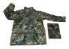 Military Camo Polyester/PVC Rainsuit