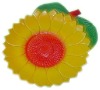 sunflower shape plate