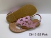 Kids beaded sandals