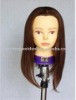 human hair training head