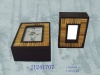 Set/2 wooden and bamboo stylish shadow box