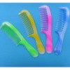 cheap colour plastic comb made by pp material for salespromotion