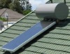 Flat plate solar water heater