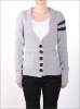 Ladies cotton knitted fashion sweater