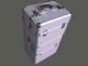 Pink Makeup Beauty Box Cosmetics Vanity Case Trolley