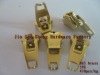 5YG slider,brass No.5 zipper slider