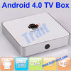 A6 Android 4.0 Smart TV Box Media Player HD 1080P with WIFI, HDMI + USB + RJ45 Interface, Support SD Card / USB Flash Disk