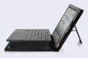 2.0 Bluetooth wireless keyboard for ipad2,New design for camera and speaker,silicon key+new function