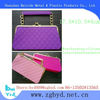 latest Silicone Luxury hand bag,silicone lozenge design lady bag