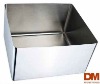 Stainless Steel In-mould Forming Single Bowl Kitchen Sink