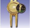 High Quality Metal Golf Divot Tool with Ball Maker