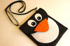 Penguin MacBook Air 11 inch sleeve - Anthracite felt - Made to order