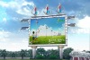 CXF1KW wind solar hybrid LED billboard system