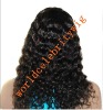 top quality natural hairline Indian Remy hair full lace wig