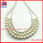 Statement Pearl Chunky Necklace