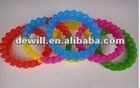 2012 hot sale silicone bracelet key chains