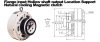 flange input hollow shaft output location support natural cooling magnetic clutch