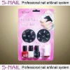 Stamping nail art kit,stamping nail art,professional nail kit,nail art kit