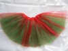 red gree reversible christmas tutu