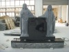 Black Granite Memorial Statues