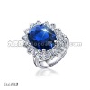 Kate Middleton sapphire CZ elegant sparkling art deco engagement ring