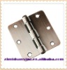 3-1/2"x3-1/2"x1/4"Rx2.2mm Steel Door Hinges,Steel Hinges for Doors (Brushed Antique Copper)