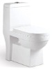 Ceramic one-piece water closet