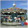 Hot thilling,The rotary carousel rides.happy carousel