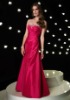 2012 A-line Strapless Floor-length Evening Dresses with Beading