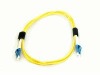 LC-LC Single mode Duplex fiber optic patch cord 1 Meter