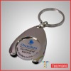 trolley coin keychain