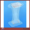 Transperant Traditional Europe-style Stable Lucite/Acrylic Lectern/Dais