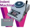 pvc card indent machine