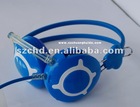 Audio music headphone with 3.5mm plug that ca suit for all kinds of radio and player