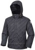 Men's attached hood waterproof jacket