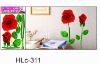 2011 flower Wall sticker