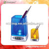 Colourful Pen Holder with clock function for office promotion gifts