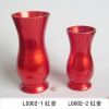 glass colored vase/glass jars/glass craft/glass candle holder 2010' style