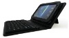 Deluxe black Portable Leather Case Cover Flip Stand W/Bluetooth Keyboard for Samsung Galaxy Tab