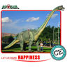 dinosaur replica resin statue